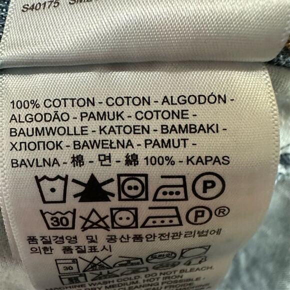 Levi's 514 Men's Straight Leg Dark Blue Jeans Size 34x30 See measurements - Picture 15 of 16